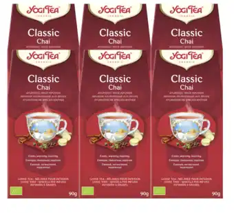 De Online Drogist Yogi tea classic chai voordeelverpakking 6x90gr aanbieding