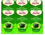 De Online Drogist Yogi tea green tea ginger lemon voordeelverpakking 6x17st aanbieding