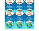 De Online Drogist Yogi tea ginkgo voordeelverpakking 6x17st aanbieding