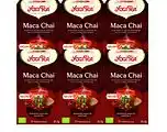 De Online Drogist Yogi tea maca chai voordeelverpakking 6x17st aanbieding