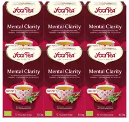 De Online Drogist Yogi tea mental clarity voordeelverpakking 6x17st aanbieding