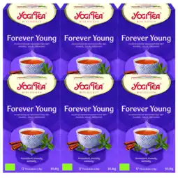 De Online Drogist Yogi tea forever young voordeelverpakking 6x17st aanbieding