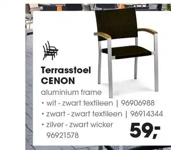 HANOS Terrasstoel Cenon aanbieding