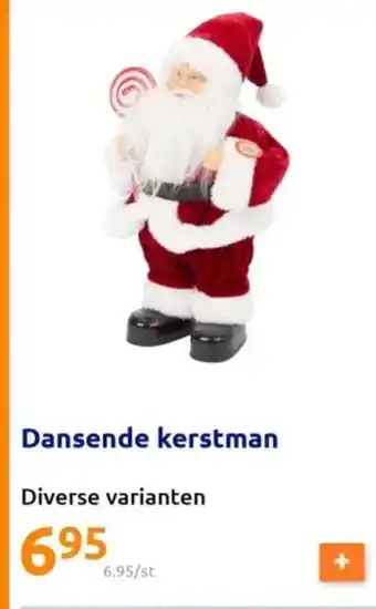 Action Dansende kerstman aanbieding