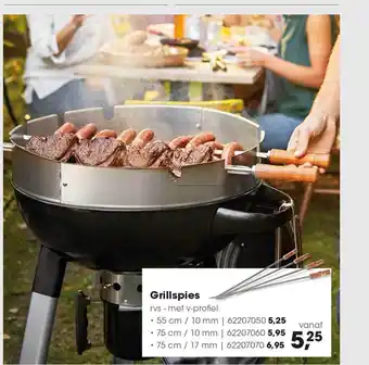 HANOS Grillspies aanbieding