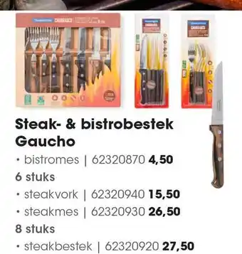 HANOS Steakbestek & Bistrobestek Gaucho aanbieding