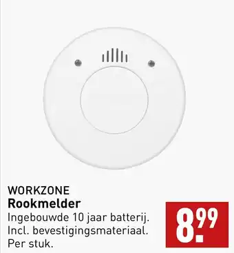 ALDI WORKZONE Rookmelder aanbieding