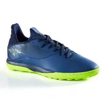 Decathlon Voetbalschoenen viralto i tf blauw/geel aanbieding