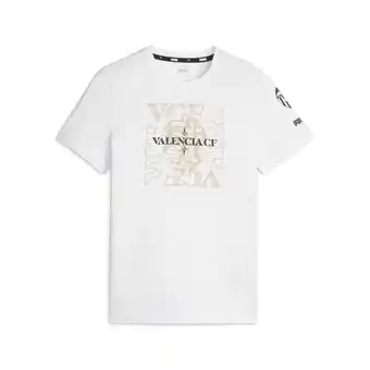 Decathlon Valencia cf ftblcore t-shirt voor jongeren puma white aanbieding