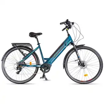 Decathlon Urbanbiker sidney plus elektrische fiets blauw 26 540wh (36v 15ah) aanbieding