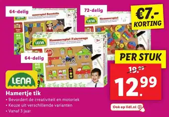 Lidl Hamertje tik aanbieding