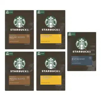 Koffievoordeel.nl Proefpakket - starbucks - nespresso compatible xl aanbieding