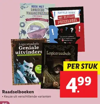 Lidl Raadselboeken aanbieding