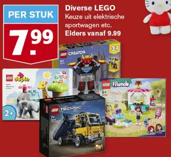 Hoogvliet Diverse LEGO aanbieding