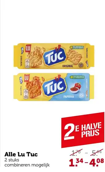 Coop Alle Lu Tuc aanbieding