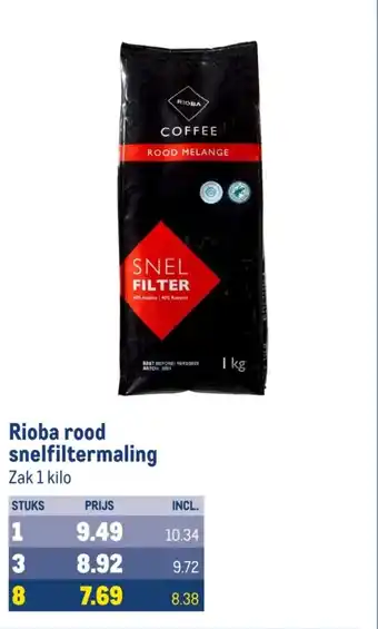 Makro Rioba rood snelfiltermaling aanbieding