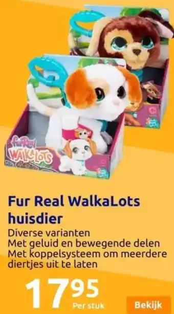 Action Fur Real WalkaLots huisdier aanbieding