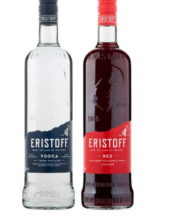 Makro Eristoff vodka aanbieding