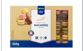 Makro Metro chef macarons aanbieding