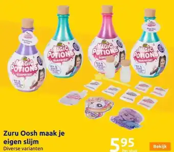 Action Zuru Oosh maak je eigen slijm aanbieding