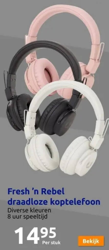 koptelefoon fresh n rebel