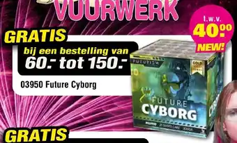 Binckhorst Vuurwerk FUTURE CYBORG aanbieding