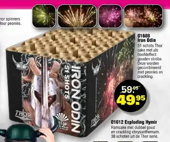 Binckhorst Vuurwerk IRON ODIN aanbieding