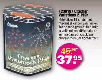 Binckhorst Vuurwerk FC30197 Cracker Variations 2 19Sh aanbieding