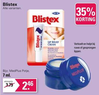 De Online Drogist Blistex Alle varianten. aanbieding
