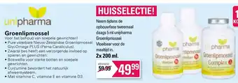 De Online Drogist Groenlipmossel 2 x 200 ml aanbieding