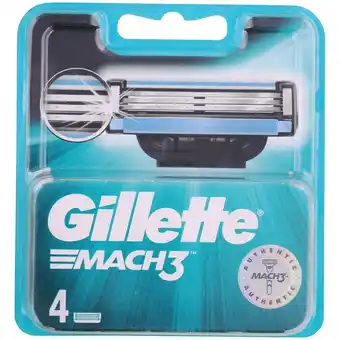 Action Gillette Mach3 scheermessen aanbieding