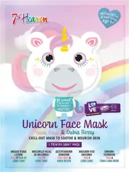 De Online Drogist Montagne jeunesse 7th heaven gezichtsmasker unicorn yuzu & dubia berry 1st aanbieding