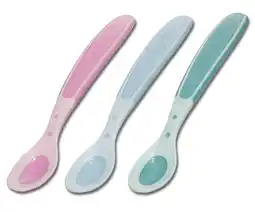 De Online Drogist Nuby thermolepeltjes 3st 1st aanbieding