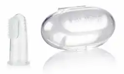 De Online Drogist Nuby vingertandenborstel 3m+ 1st aanbieding