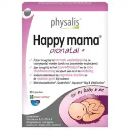 De Online Drogist Physalis happy mama pronatal 30tb aanbieding