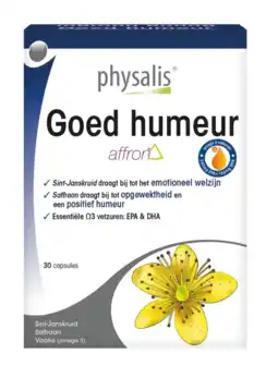 De Online Drogist Physalis goed humeur tabletten 30tb aanbieding