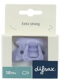 De Online Drogist Difrax fopspeen natural 20+ m se lilac amethyst 1st aanbieding