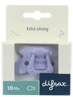 De Online Drogist Difrax fopspeen natural 20+ m se lilac amethyst 1st aanbieding