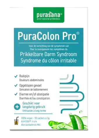 De Online Drogist Purasana puracolon pro sachets 90gr aanbieding