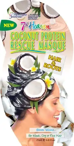 De Online Drogist Montagne jeunesse coconut protein rescue hair mask 25ml aanbieding