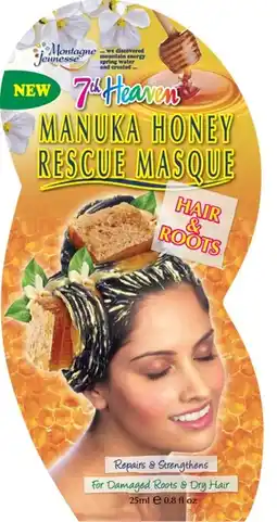 De Online Drogist Montagne jeunesse manuka honey rescue hair mask 25ml aanbieding