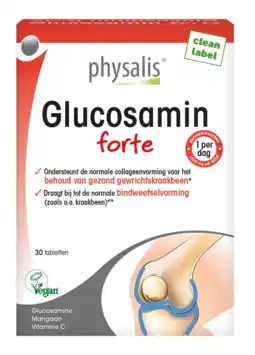 De Online Drogist Physalis glucosamin forte tabletten 30tb aanbieding