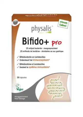 De Online Drogist Physalis bifido+ pro capsules 30cp aanbieding