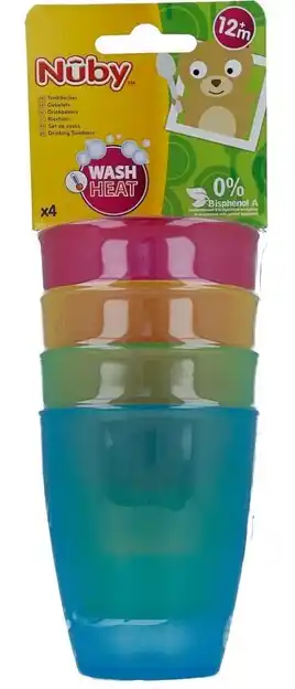 De Online Drogist Nuby bekers 4st aanbieding