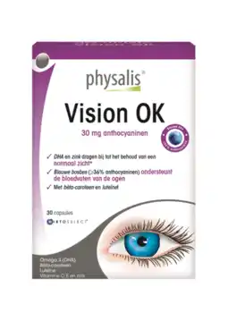 De Online Drogist Physalis vision ok capsules 30sg aanbieding
