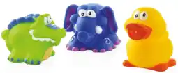 De Online Drogist Nuby zwemmende badfiguren set van 3 stuks aanbieding