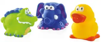 De Online Drogist Nuby zwemmende badfiguren set van 3 stuks aanbieding