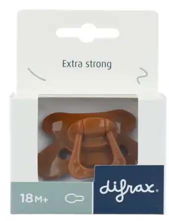 De Online Drogist Difrax fopspeen natural 20+ m uni cinnamon aanbieding