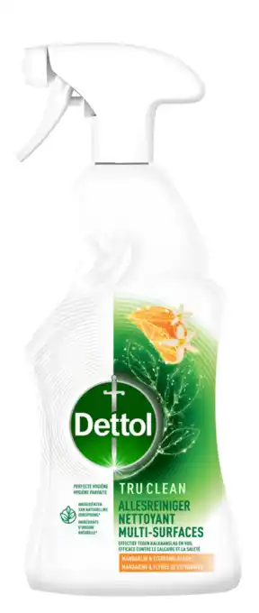 De Online Drogist Dettol allesreiniger spray mandarijn & citroenbloesem aanbieding