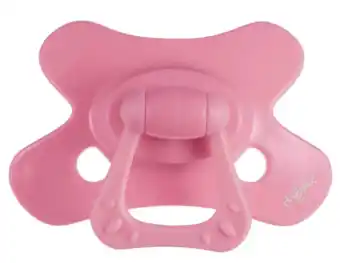 De Online Drogist Difrax fopspeen natural 12+ m uni raspberry aanbieding